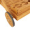 Berkfield Tea Trolley 54x87x90 cm Solid Wood Acacia 7
