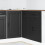 Berkfield Kitchen Base Cabinet "Porto" Black Engineered Wood 1