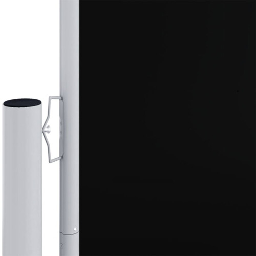 Berkfield Retractable Side Awning Black 200x1200 cm 2
