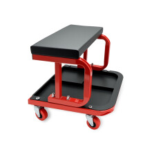 Stołek warsztatowy z kółkami, udźwig 100 kg