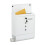 Postkasse med avisholder - minimalistisk metaldesign 1