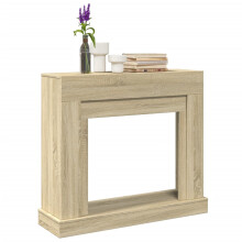 Berkfield Fireplace Surround Sonoma Oak 100x30x87.5 cm Engineered Wood