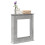 Berkfield Fireplace Surround Concrete Grey 75x20x87.5 cm Engineered Wood 1