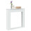 Berkfield Fireplace Surround White 100x20x100 cm Engineered Wood 1