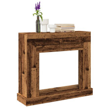 Berkfield Fireplace Surround Old Wood 100x30x87.5 cm Engineered Wood