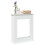 Berkfield Fireplace Surround White 75x20x87.5 cm Engineered Wood 1