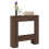 Berkfield Fireplace Surround Brown Oak 81x18x82 cm Engineered Wood 1