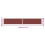 Berkfield Retractable Side Awning Brown 200x1200 cm 8