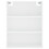 Berkfield Highboard White 69.5x34x180 cm Engineered Wood 5