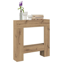 Berkfield Fireplace Surround Artisan Oak 81x18x82 cm Engineered Wood