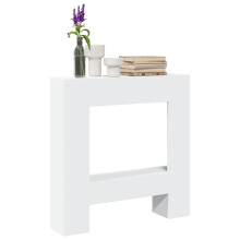 Berkfield Fireplace Surround White 81x18x82 cm Engineered Wood