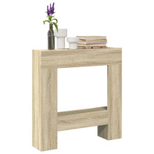 Berkfield Fireplace Surround Sonoma Oak 81x18x82 cm Engineered Wood