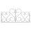 Berkfield Lawn Edgings 17 pcs White 10 m PP 4