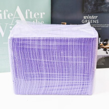 5pcs Disposable Gel Proof Table Protector Mats 46x33cm for Nail Salon and Tattoo Studio Purple