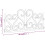 Berkfield Lawn Edgings 17 pcs White 10 m PP 6