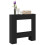 Berkfield Fireplace Surround Black 81x18x82 cm Engineered Wood 1