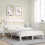Berkfield Bed Frame without Mattress White Small Double Solid Wood Pine 3