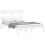 Berkfield Bed Frame without Mattress White Small Double Solid Wood Pine 4