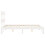 Berkfield Bed Frame without Mattress White Small Double Solid Wood Pine 7