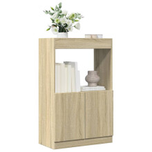 Berkfield Highboard Sonoma Oak 63x33x100 cm Engineered Wood