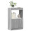 Berkfield Highboard Grey Sonoma 63x33x100 cm Engineered Wood 1