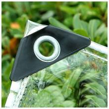 Heavy Duty Clear Vinyl Tarp Waterproof PVC Tarpaulin for Patio Enclosure, 0.35mm Transparent Outdoor Awning Sheet