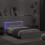Berkfield Bed Frame with LED without Mattress White 135x190 cm Double 4
