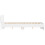 Berkfield Bed Frame with LED without Mattress White 135x190 cm Double 8