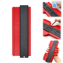 Arc Ruler Contour Gauge 10 Inches Red