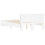 Berkfield Bed Frame with LED without Mattress White 135x190 cm Double 9