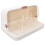 White Bottle Drying Rack Countertop Organizer with Efficient Drainage for Kitchen and Nursery 1