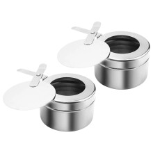 Camping Stove Alcohol Burner Set, Dual Burner Design, Quick Heating, Compact for Outdoor Camping