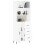 Berkfield Highboard White 69.5x34x180 cm Engineered Wood 3