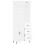 Berkfield Highboard White 69.5x34x180 cm Engineered Wood 4