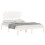 Berkfield Bed Frame without Mattress White Small Double Solid Wood Pine 4