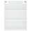 Berkfield Highboard White 69.5x34x180 cm Engineered Wood 6