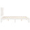Berkfield Bed Frame without Mattress White 120x200 cm Solid Wood Pine 7