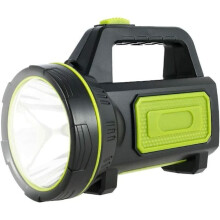 ljusstark uppladdningsbar LED-ficklampa, stor bärbar USB-ficklampa för