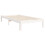 Berkfield Bed Frame without Mattress White 100x200 cm Solid Wood Pine 9