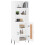 Berkfield Highboard White 69.5x34x180 cm Engineered Wood 3