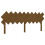 Berkfield Bed Frame without Mattress Honey Brown 200x200 cm Solid Wood Pine 8