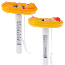 Termometru plutitor pentru piscină, 2 buc., rezistent la spargere și precis, ușor de citit pentru