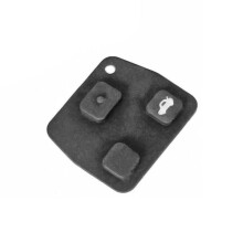 Carcasă cheie / Cutie alarmă pentru Toyota - 2 sau 3 butoane Buton negru din cauciuc
