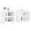 Berkfield Sideboards 2 pcs White Engineered Wood 3