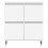 Berkfield Sideboards 2 pcs White Engineered Wood 6