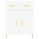 Berkfield Highboard White 69.5x34x180 cm Engineered Wood 8