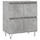 Berkfield Sideboards 2 pcs Concrete Grey Engineered Wood 5