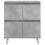 Berkfield Sideboards 2 pcs Concrete Grey Engineered Wood 6