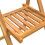 Berkfield Folding Garden Chairs 4 pcs Solid Wood Acacia 9