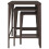 Berkfield Nesting Tables 3 pcs Brown Poly Rattan 6